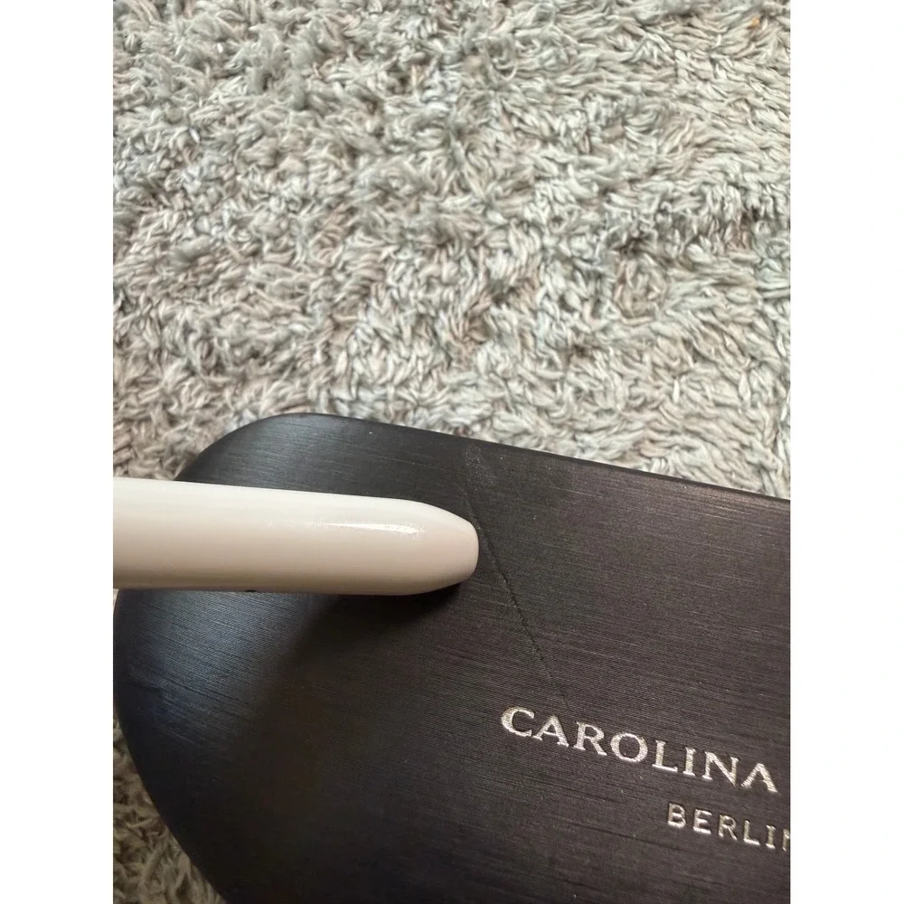 Carolina Lemke Unisex Hard Shell Eyewear Case OS Black Protective Logo
